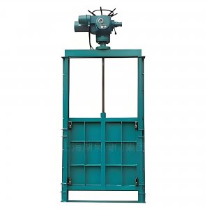 電動閘板閥400*400_含執(zhí)行機構